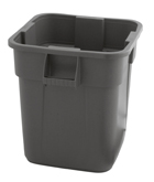 Rubbermaid Brute Container Vierkant 1514ltr Grijs per stuk