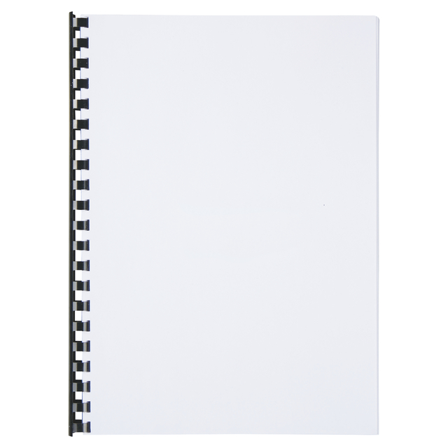 notebook, spiral-bound, white, paper, front view