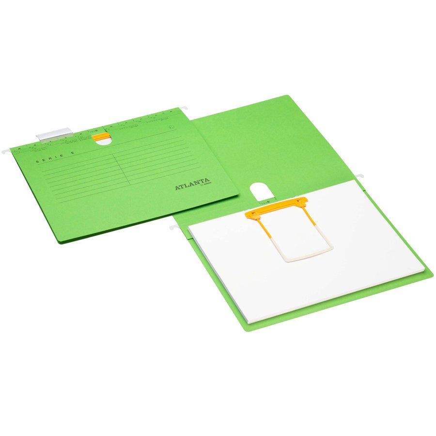 Hangsnelhechter A4 met JalemaClip: groen: Serie E (Verpakking à 5 stuks)