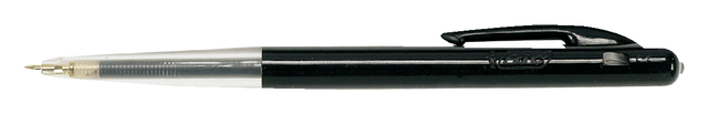 Balpen Bic M10 medium zwart in tubo verpakking
