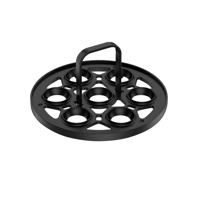 spool, houder, kookring, ring, onderkant