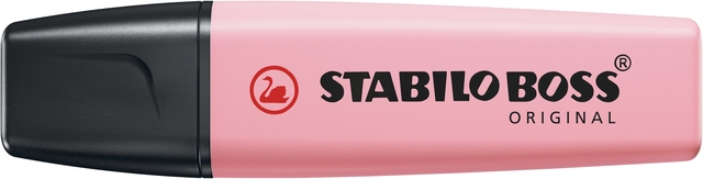 lip balm, lipstick, pink container, stick with cap, STABILO Boss