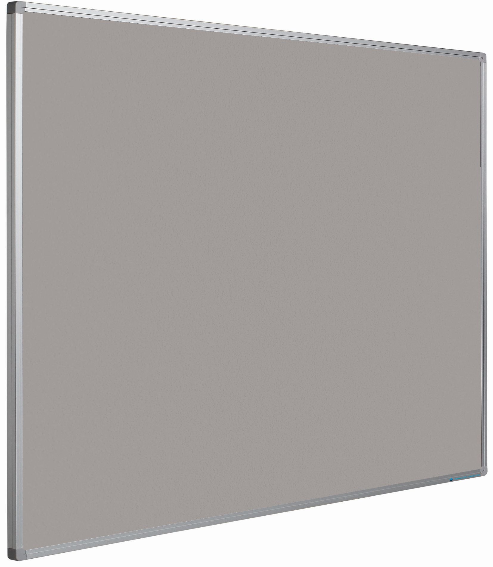 Prikbord Softline profiel 16mm, bulletin grijs - 120x300 cm