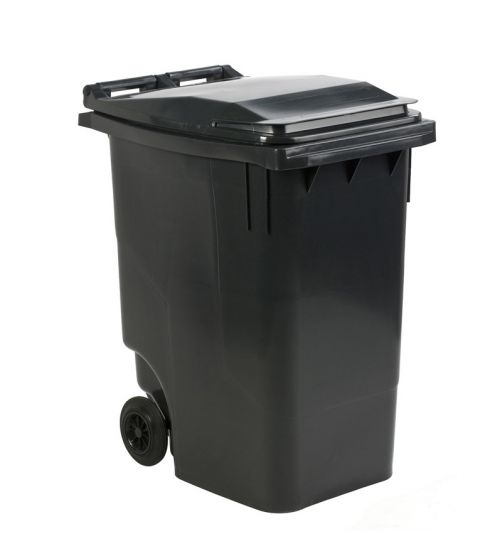 Afvalcontainer Maxi Kunststof 360ltr Grijs