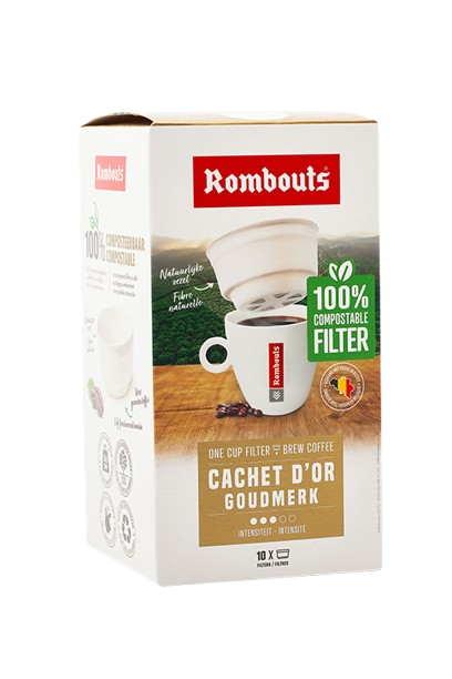 Rombouts koffie FILTER GOUDMERK 10 stuks