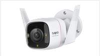 beveiligingscamera, buiten camera, bullet camera, witte behuizing, nachtzicht