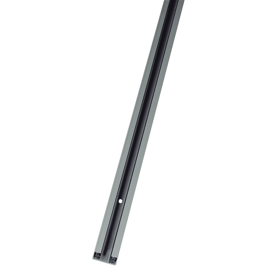 ladder rail, sliding rail, aluminium, zilver/metallic, gemonteerde rail