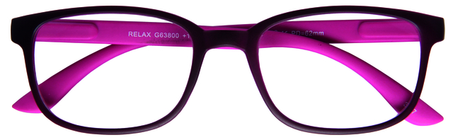 bril, brilmontuur, patroon, kleur: paars, frame materiaal
