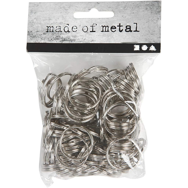 metallic rings, staalringen, roestvrij staal, ringen, sleutelhaken associatie