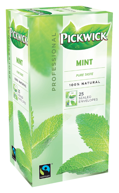 Thee Pickwick Fair Trade mint 25x1.5gr