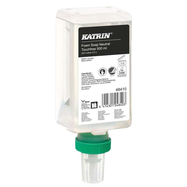 zeepzeep, neutraal, doosverpakking, foam, 500ml