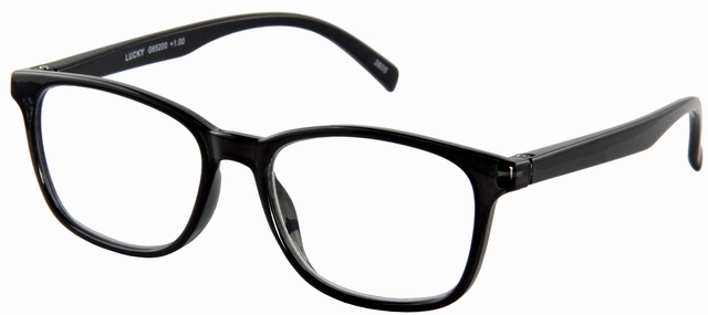eyewear, glasses, black frame, full rim, plastic