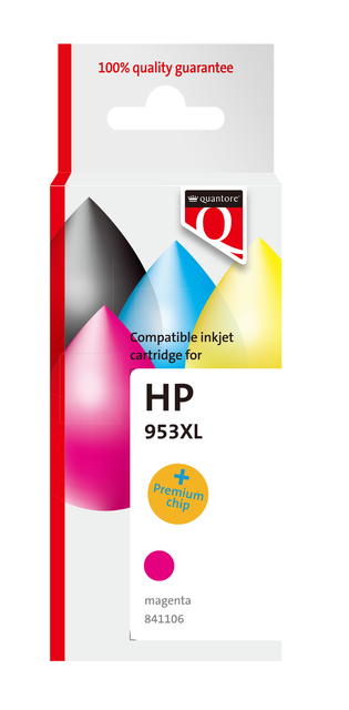 inktjet cartridge, HP 953XL, magenta ink, kleurrijke cartridge, premium chip