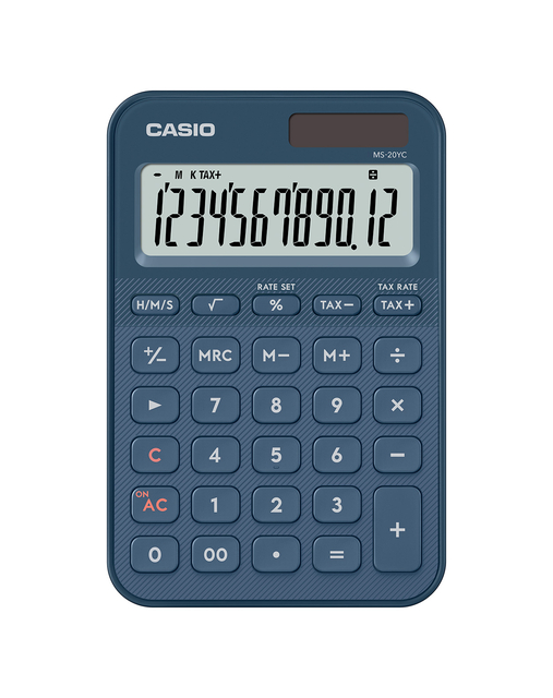 calculator, Casio, scientific calculator, blue, display, buttons