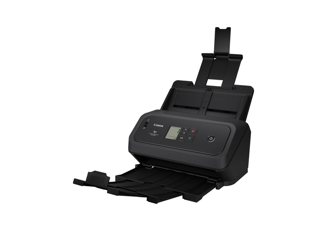 scanner, document scanner, lid-open, control panel, compact