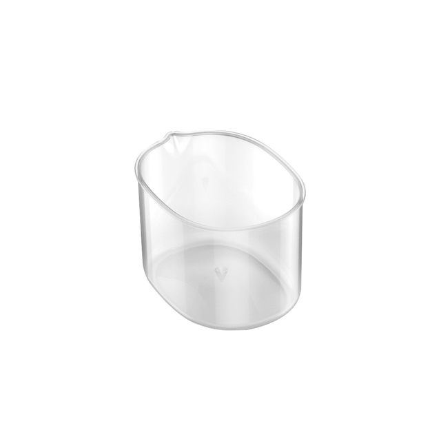glas, koker, transparant, houder, vloeistof-container