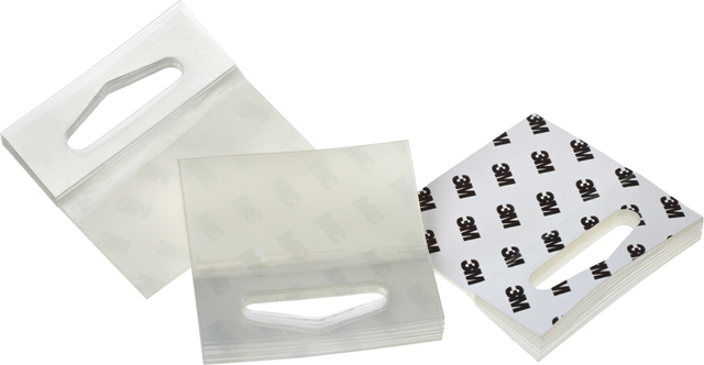resealable bags, plastic bags, zipper bags, clear bags, 3M adhesive sheet?