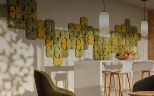 Bloom.Tree als wanddeco