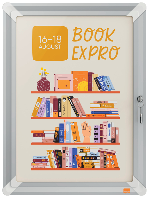 poster, boekenplank, boekexpo, illustratie, plankdecor