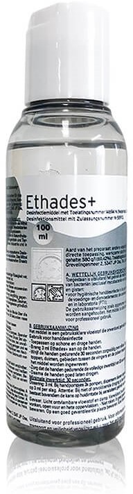Ethades Desinfectant Alcohol Sprayflacon 100ml per stuk