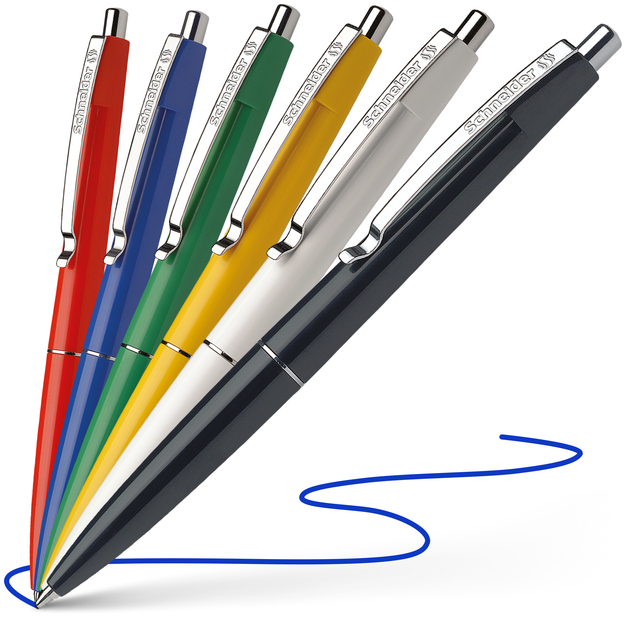ballpoint pen, kleurpen, veelkleuren, clip, trust retractable