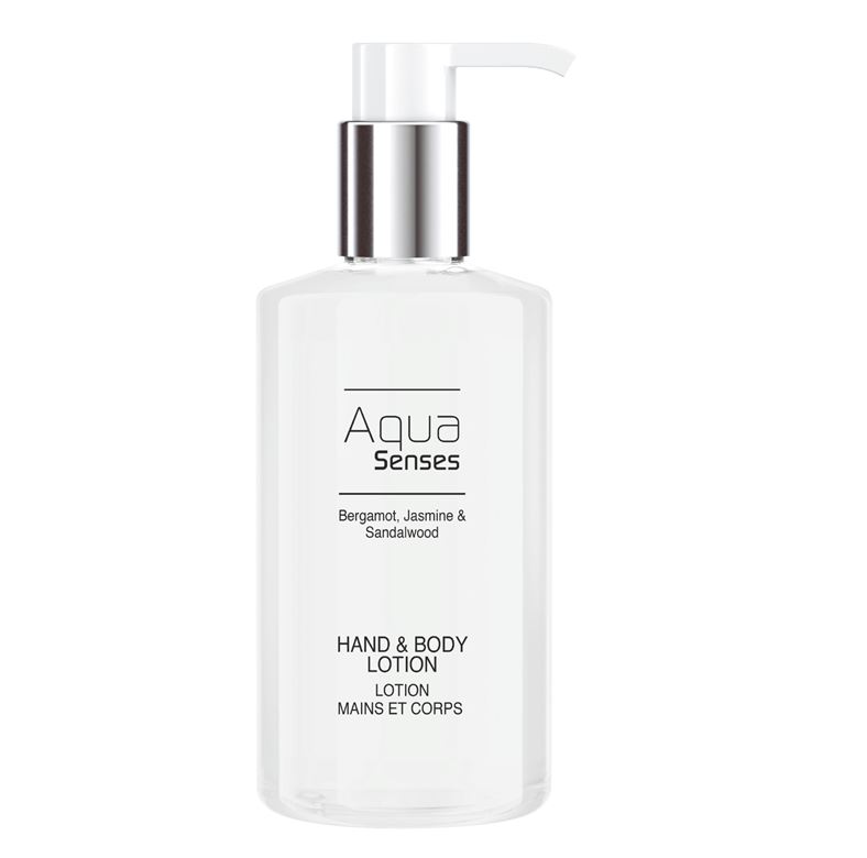 Aqua Senses Pump Dispenser Hand en BodyLotion doos 12x300ml