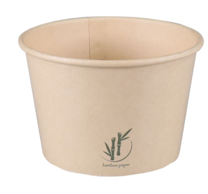 Depa IJsbeker Bamboekarton met PE 200ml 8oz sleeve 50 stuks