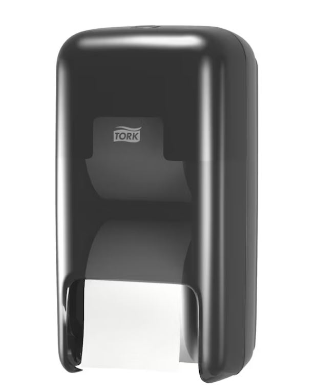 Tork OptiServe Hulsloos 2rol Toiletpapier Dispenser T7 Zwart