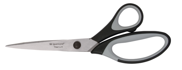 schaar, keukenschaar, titaan, roestvrij staal, grijs-zwart
