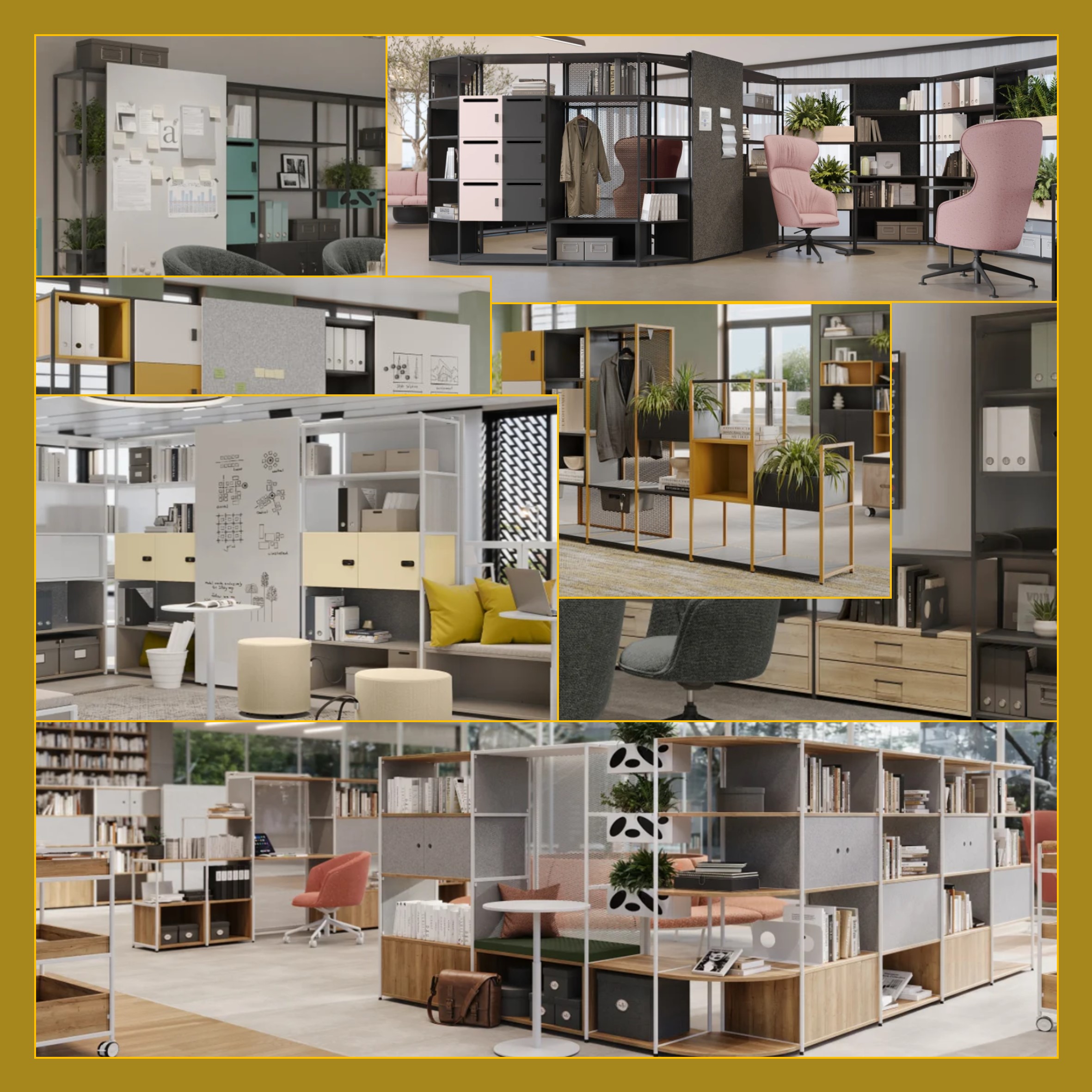 ACTA.PRO: revolutionaire flexibiliteit in kantoormeubilair ACTA.PRO: revolutionaire flexibiliteit in kantoormeubilair