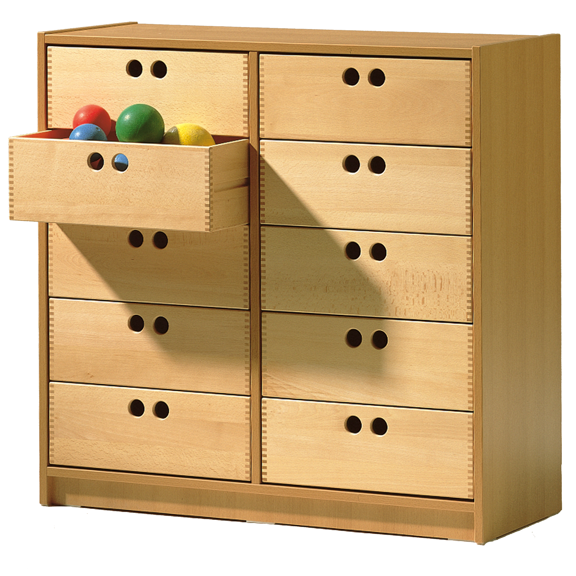 Werkkamerrek WK14 met 10 houten kisten HK 6