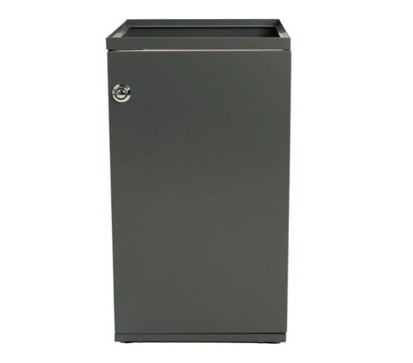 VepaBins VB 206841 donkergrijs Modulaire Afvalbak Deur 90ltr