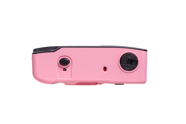 pink, camera, viewfinder, bottom, button