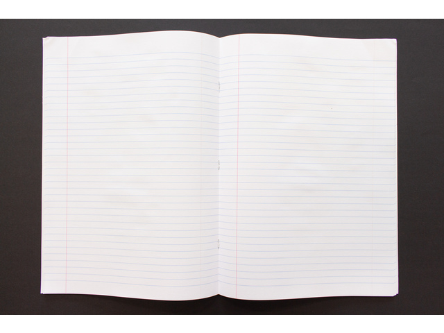 notitieboek, linnenpapier, ruimblad, open boek, journal