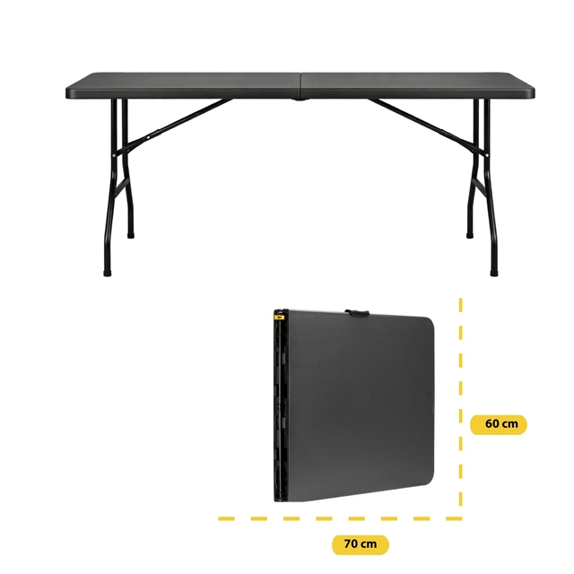 tafel, uitklapbaar tafelblad, metaalframe, draagvermogen, opvouwbaar