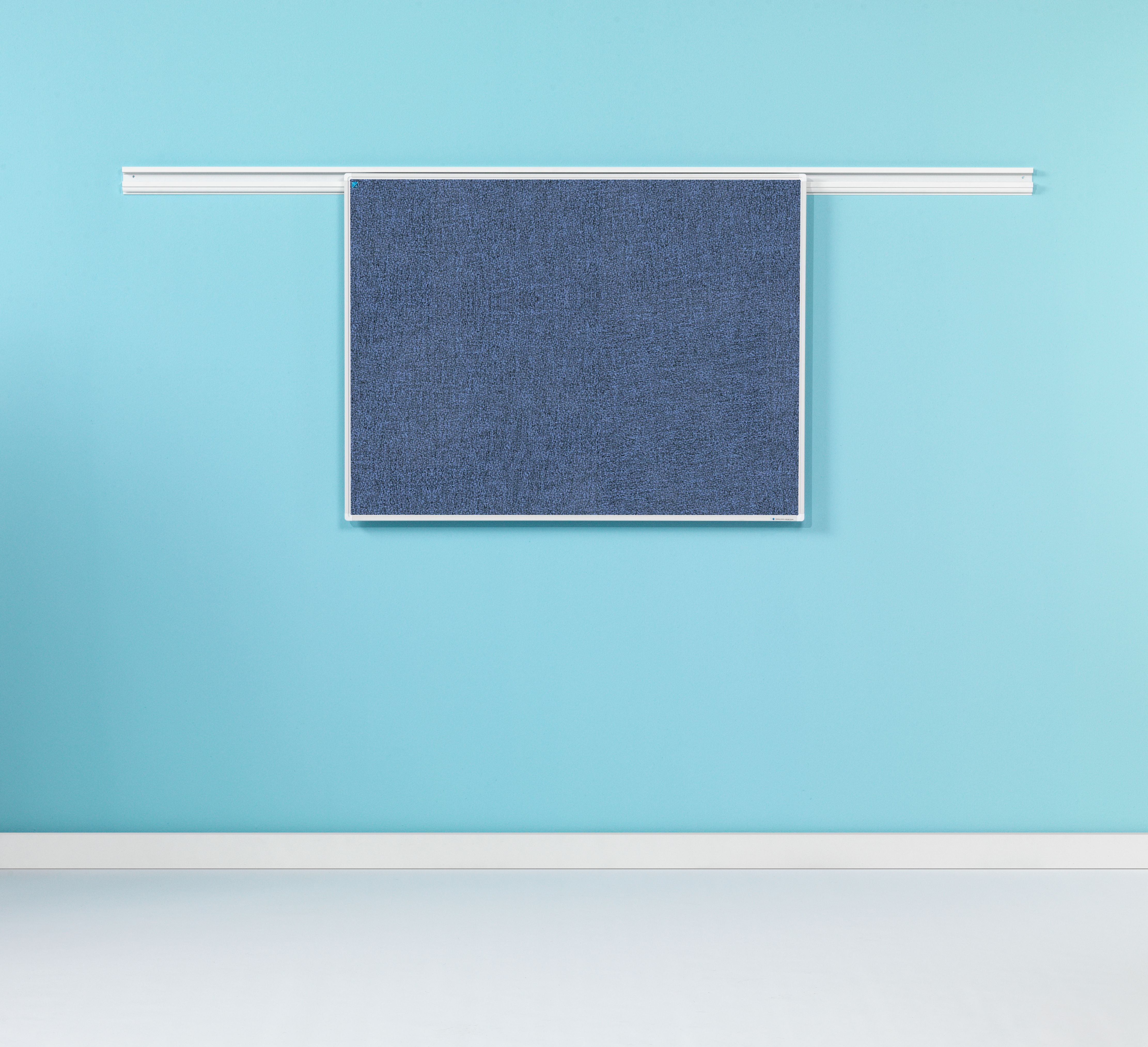 PartnerLine Rail prikbord Camira, AK007 - 90x180 cm