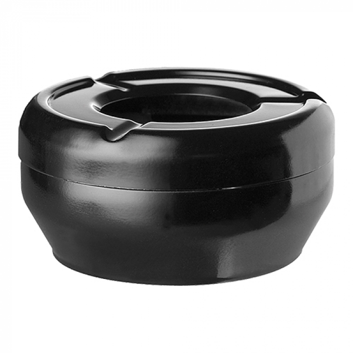 EMGA Terrasasbak melamine 12cm zwart