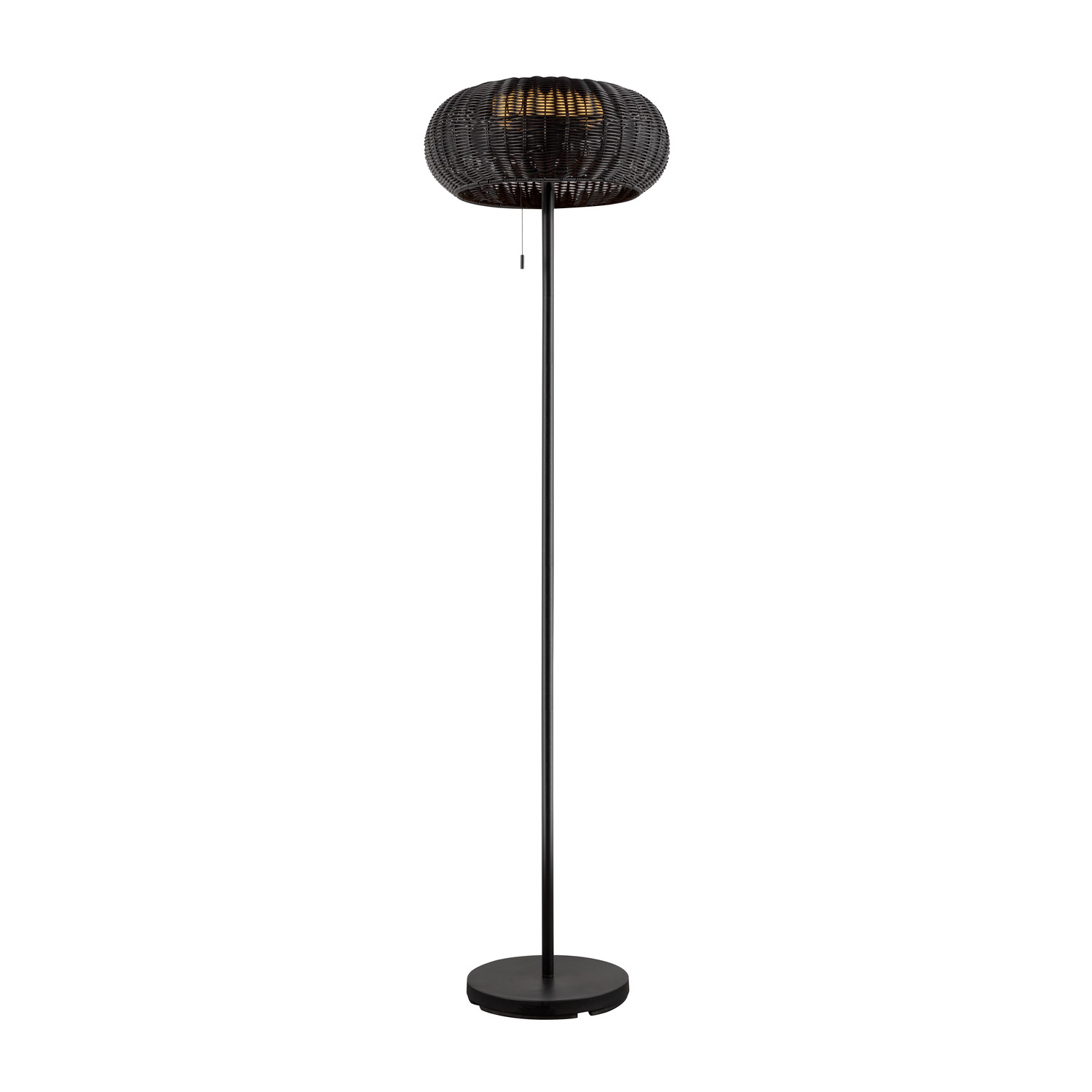 ADEGAN SOLAR zwart 1xLED 2200K