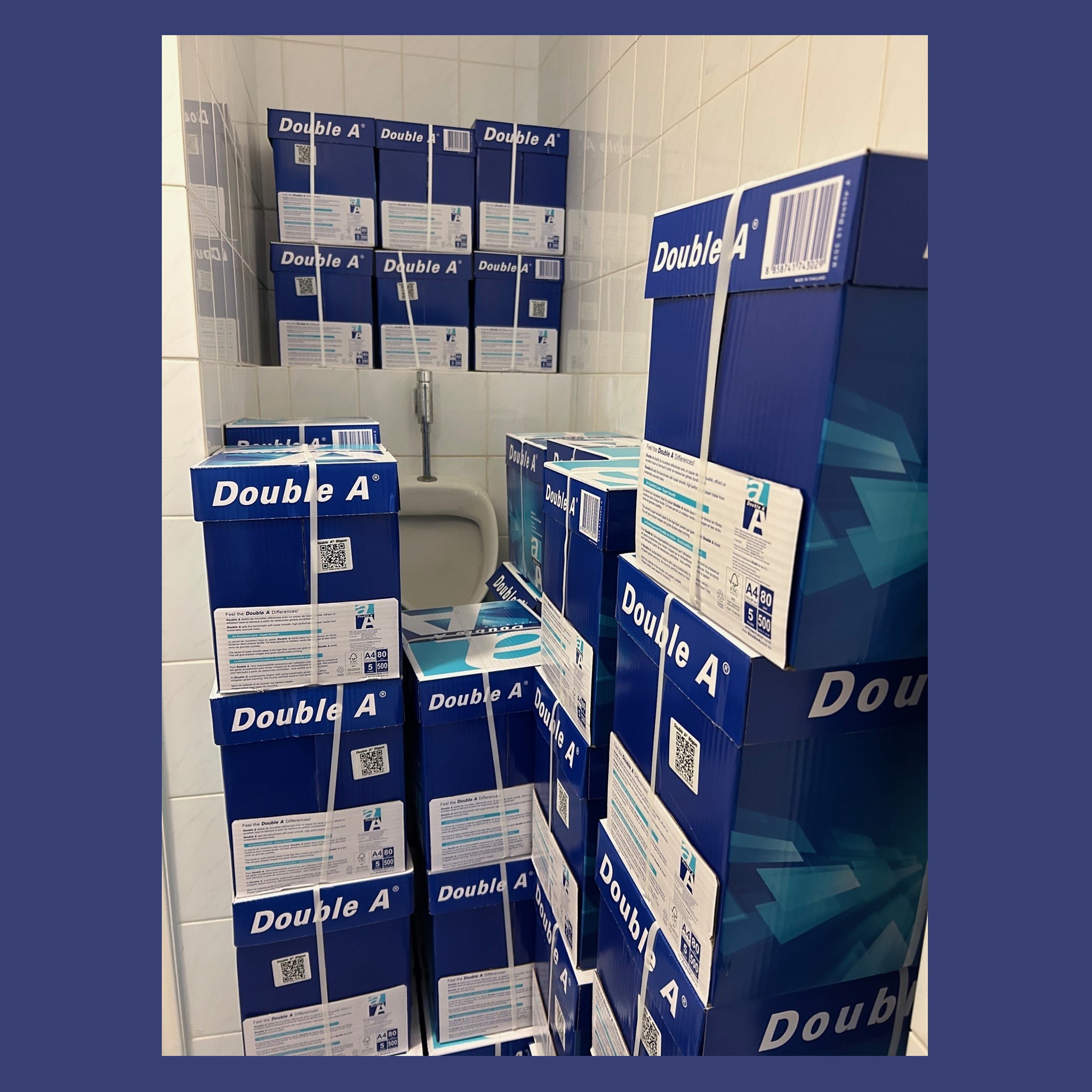 Printpapier of wc-papier? Deze foto zegt genoeg… Printpapier of wc-papier? Deze foto zegt genoeg…