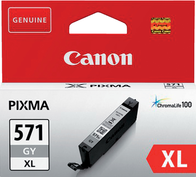 Inktcartridge Canon CLI-571XL  grijs