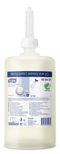 Tork Olie en Vetoplossende Vloeibare Handzeep S1 ds 6x1ltr