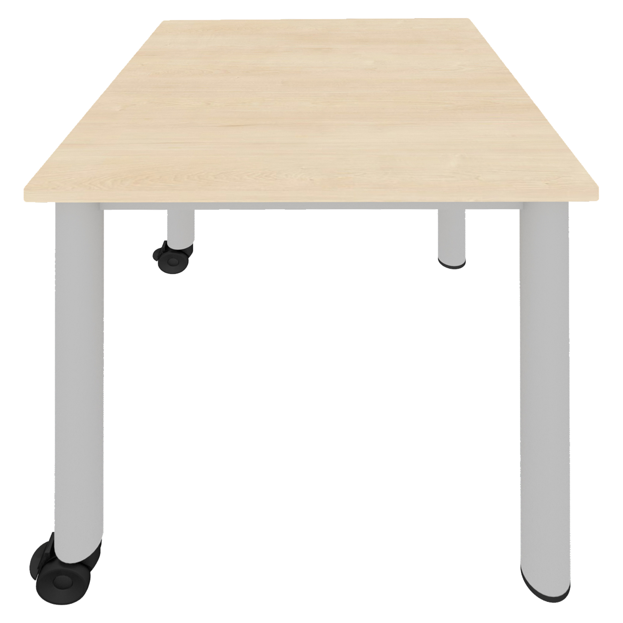 Rollprofi vierkante tafel, mobiele schooltafel