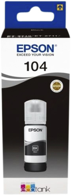 Navulinkt Epson 104 T00P140 zwart