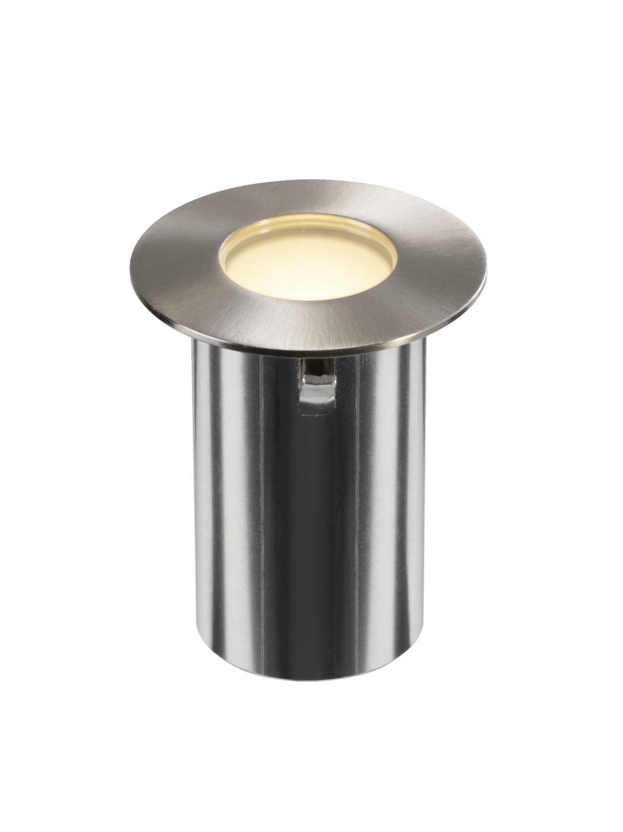 inbouwspot, LED, ronde, nikkel, klinkBeschrijving