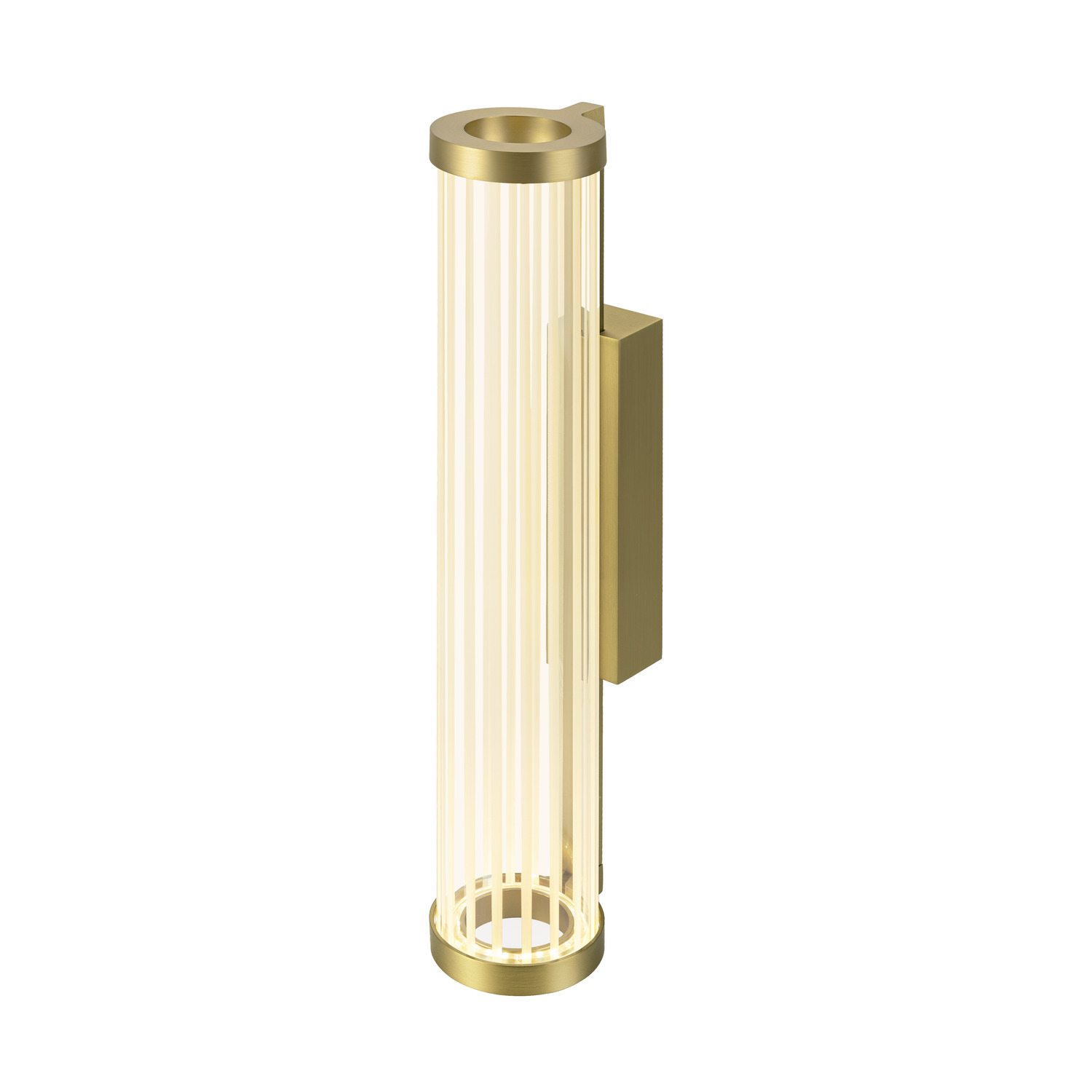 QUIMERA wand messing 1xLED 2700/3000K