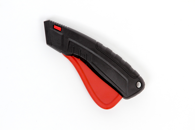 multitool, blade, carabiner, folding, red-black