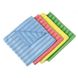 3M Microvezeldoek MFU-14B 40x40cm Rood per 100st