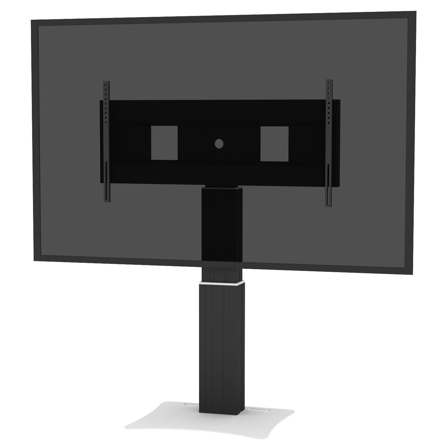 Elektrisch in hoogte verstelbare XL monitorstandaard, 50 cm slag