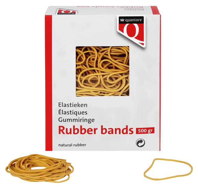 Elastiek Quantore 24 150x1,5x1mm 500gram