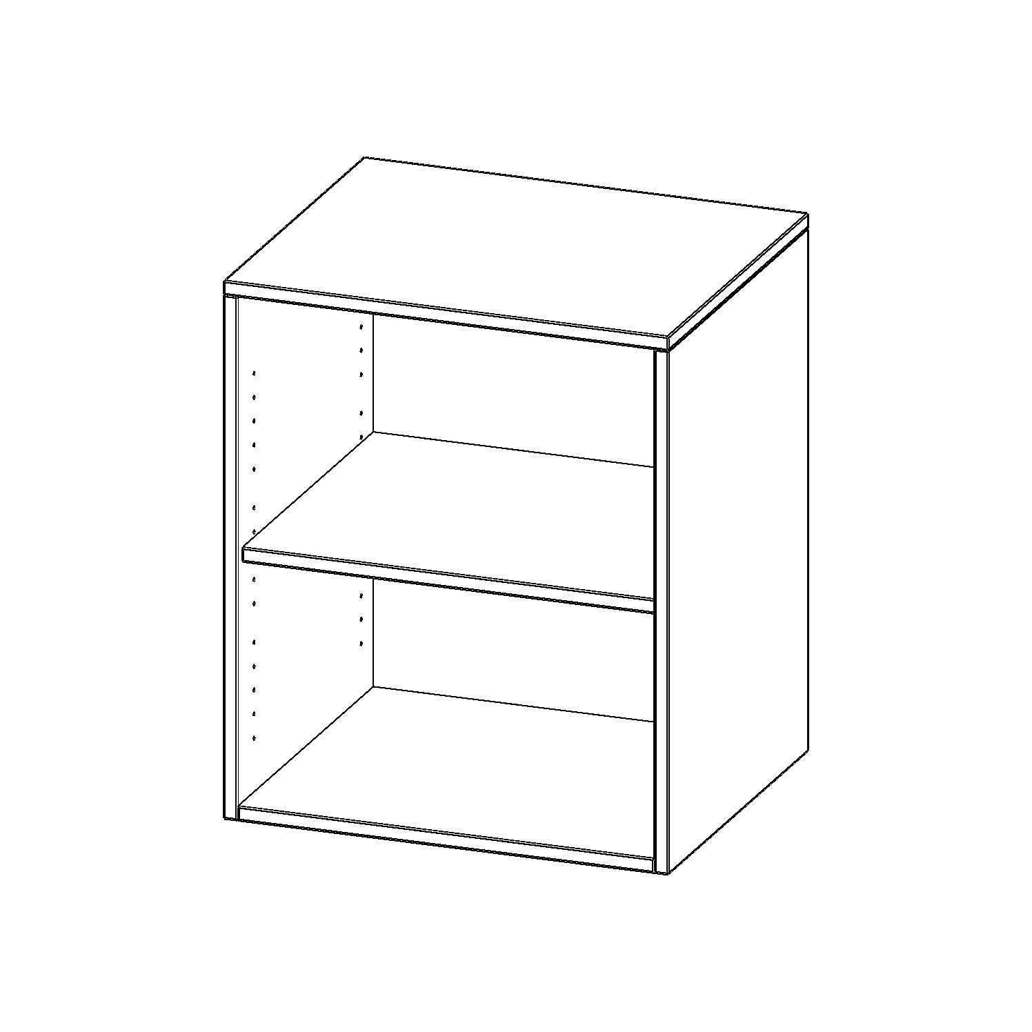 Aanbouwblad, 2 maphoogtes - Serie evo180